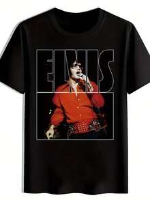 Men T-Shirts - 黑色 - 查看 7