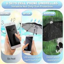 Smartphone Sun Shade - Anti-Glare UV Protection Screen Cover, Suitable For All Smartphones, Outdoor Phone Accessory, Adjustable Secure Mounting Device For Strong Light, Durable Phone Sun Shade, Ensures Clear Screen Visibility, Essential For Digital Devices And Vacations - Multicolor - View 6
