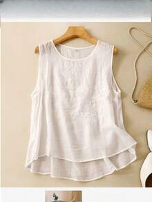 Women Tops - White - View 7