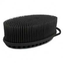 Esponja  Cepillo Esponja Corporal De Silicón Exfoliante - Albaricoque - Ver 1