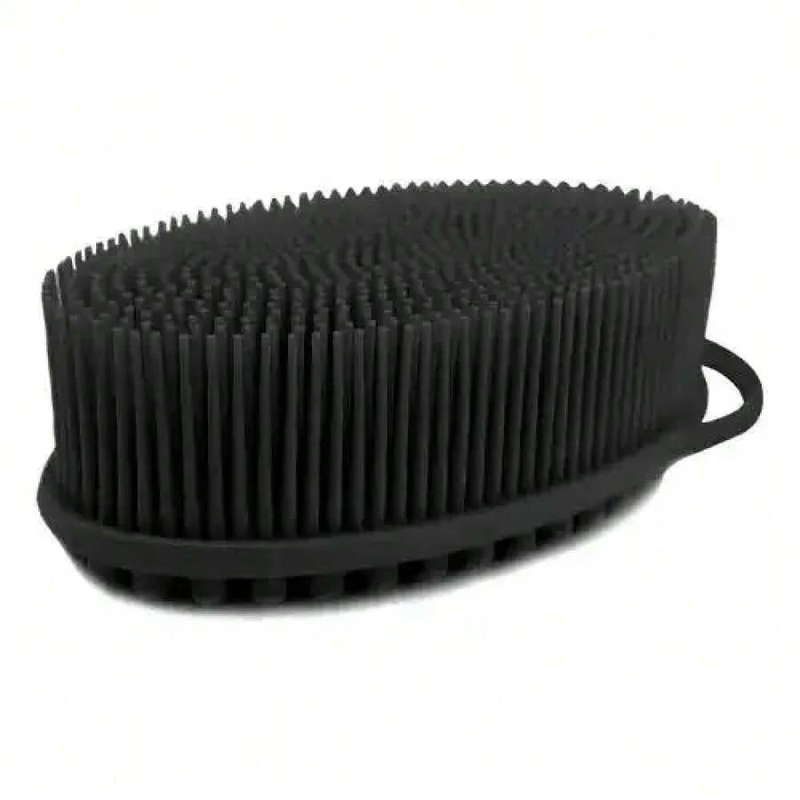 Esponja Cepillo Esponja Corporal De Silicón Exfoliante - Albaricoque - Ver 1