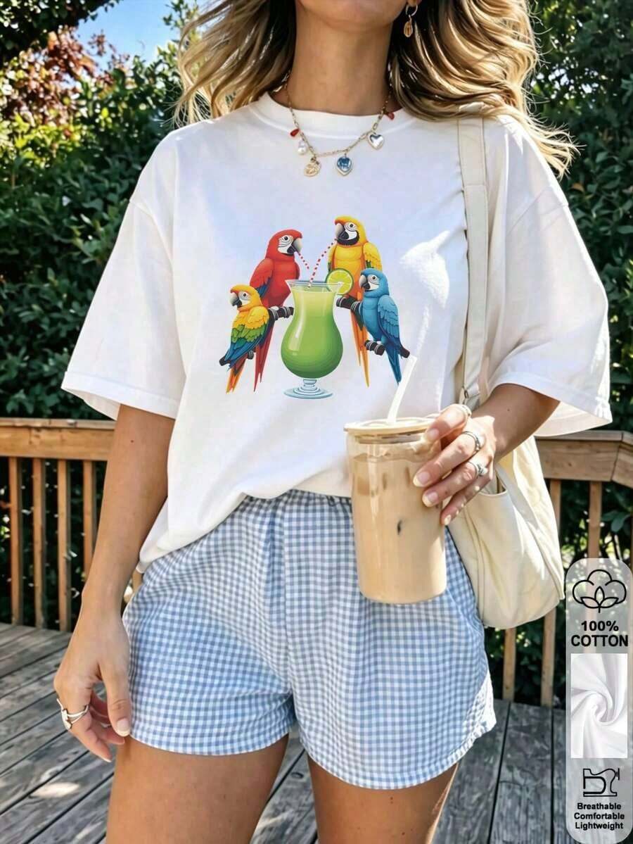 Women T-Shirts - Blanc - View 1