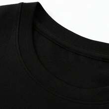 Camiseta Unisex 100% Algodón con Diseño de Jesús, Fe, Esperanza, Amor, Girasol y Leopardo para Mujeres Cristianas - Negro - Ver 4