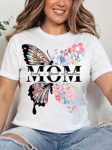 100% Cotton, Plus Size, Plus Size When Hate Is Strong, Love Must Be Stronger, Comfortable And Soft Crew Neck T-Shirt For Women - 白色 - 查看 7