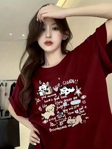 Women T-Shirts - Black - View 5