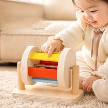 Wooden Bead Maze Toy, 18+ Months Educational Building Blocks, Baby Hand-Eye Coordination Training Toy - Multicolor - View 1