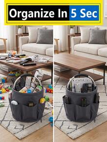 Lightweight Folding Basket With A Soft Grip Handle For Comfort Foldable Storage Basket For Women Men Chic Shower Caddy To Pack Your Supplies For Daily Workouts Portable Storage Organiser Bag Garden Outdoor Camping Beach Essentials - Storage Bag - View 7