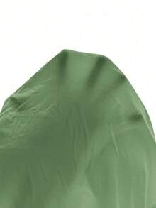 Camiseta ajustada con cuello redondo, almohadilla en el pecho y transpirable.Camisola básica para mujer sin sujetador - Verde - Ver 6