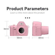 New 2K HD Retro Mini Digital Camera, High Pixel Photo And Video Recording, No Selfie, Perfect Gift For Family, Teachers And Cherished Ones - View 9