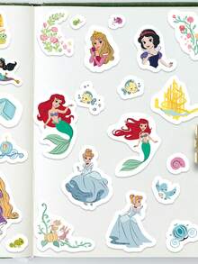 Disney | 8 Tờ Hình Dán Công Chúa Disney Dễ Thương Belle, Ariel, Rapunzel Dùng Cho Sổ Nhật Ký, Sổ Lưu Niệm, Sổ Kế Hoạch, Máy Tính, Bình Nước, Ốp Điện Thoại, Hoàn Hảo Cho Quà Sinh Nhật, Quà Tặng Tiệc, Phần Thưởng Học Tập, Văn Phòng Phẩm, Thiệp Chúc Mừng Ngày Lễ, Đồ Dùng Học Tập Tự Làm, Trang Trí Kỷ Niệm Tốt Nghiệp - 1 Set - Xem 4