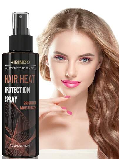 1 chai xịt bảo vệ tóc khỏi nhiệt 150ml với thành phần Keratin, dưỡng ẩm sâu giúp tóc mềm mại và mượt mà, ngăn ngừa hư tổn do nhiệt, làm mượt tức thì, chăm sóc tóc không gây bết dính, phù hợp với mọi dụng cụ tạo kiểu tóc nhiệt độ cao.