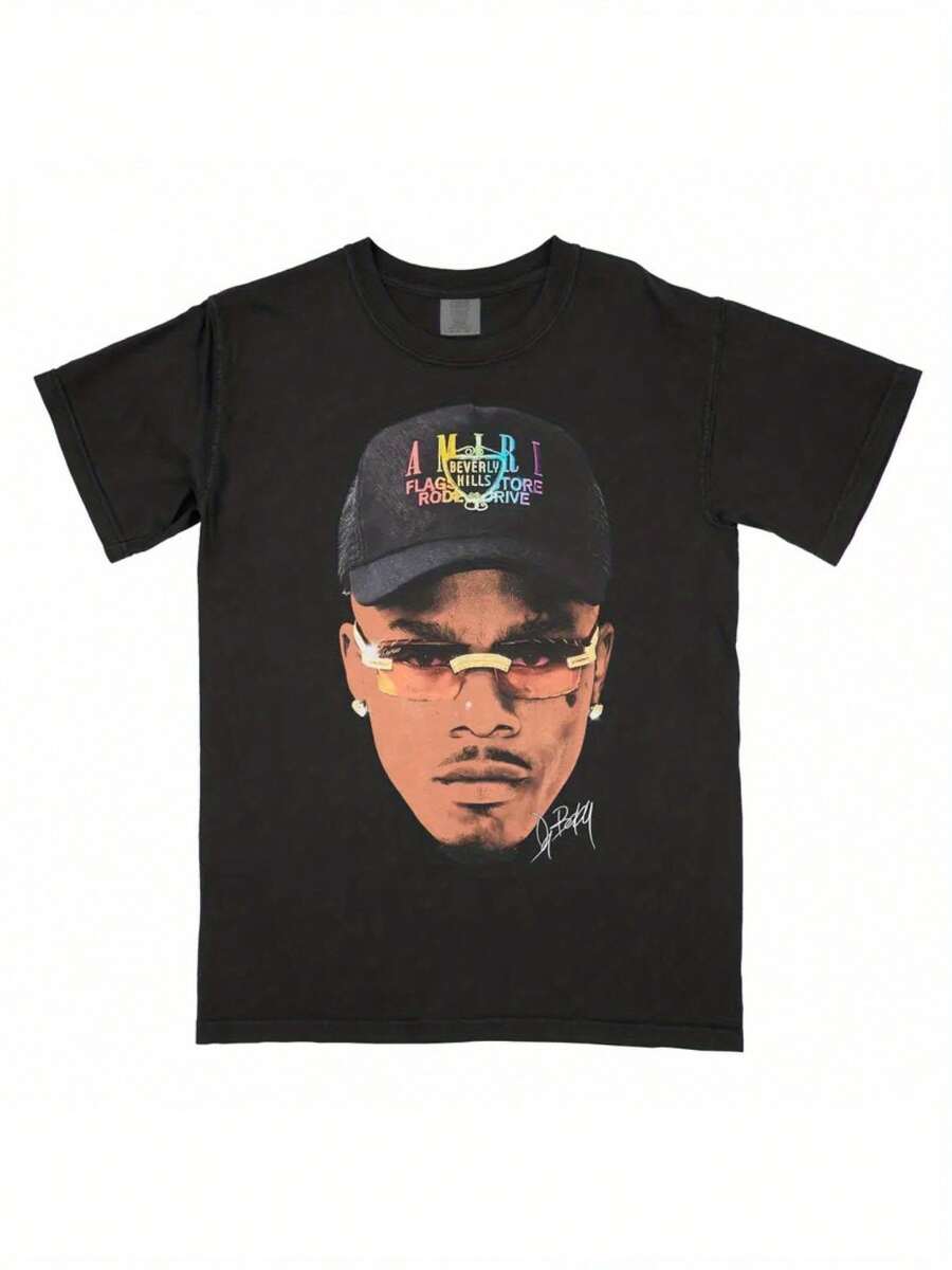 Da Baby Big Head T-Shirt - Schwarz - Übersicht 1