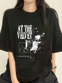 Women T-Shirts - Black - View 3