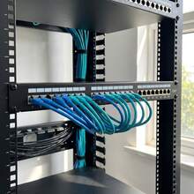 Switch De Red De Gabinete Gigabit Cat6ftp De 24 Puertos - Tipo de Enchufe A USA (110-127V) - Ver 6