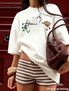 Women T-Shirts - White - View 5