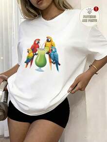 Women T-Shirts - Blanc - View 11
