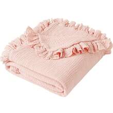Chăn em bé bằng vải muslin xếp ly, thoáng khí và thoải mái cho trẻ sơ sinh và trẻ nhỏ, siêu mềm mại và nhẹ, vật dụng thiết yếu cho bé, quà tặng cho bé. - Nhiều màu - Xem 21