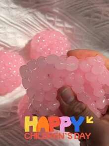 1pcs Soft Moldable Pink Grape Mochi Squishy Toy Ultra Thin Chewy Texture Handheld Stress Relief Fidget Gadget Comfortable Tactile Experience For Anxiety Relief Mood Relaxation And Daily Leisure Lightweight Easy To Carry For Home Office Desktop Decor And Travel Use High Elastic Durable Material Ideal Gift Choice For Festival Birthday Holiday Party And Daily Surprise Adult Oriented Practical Sensory Decompression Toy With Lovely Appearance Unique Squeeze Design For Effective Pressure Reduction And Emotional Soothing - 彩色 - 查看 3