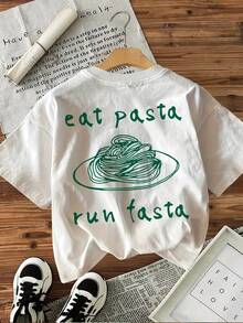 Camiseta de mujer para primavera y verano - Blanco - Ver 1