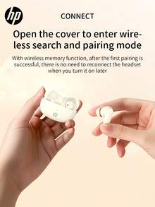 HP Wireless Bluetooth Earphones, 30-Hour Battery Life, Suitable For Sports, Compatible With IPhone, Android And IOS, Support Calling, Ideal Holiday Gift - View 8