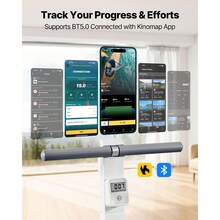 Quiet Magnetic Rowing Machine With 16 Adjustable Resistance Levels, Foldable Rowing Machine For Home Use With Double Slide Rails & LCD Monitor, Bluetooth App Compatible, 158 Kg Weight Capacity - Magnetisch Kompakt Weiß - View 3