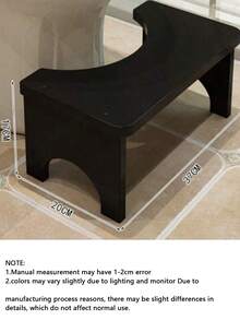 Anti-Slip Bathroom Foot Stool For Toilet, Ergonomic Design Squatting Stool For Adults, Promotes Natural Posture, Portable, Durable, Sturdy Stable Structure, Rounded Edges, Easy To Clean, Compact Size, Suitable For Daily Home Bathroom Use, Bathroom Accessory - Multiple Styles - View 13