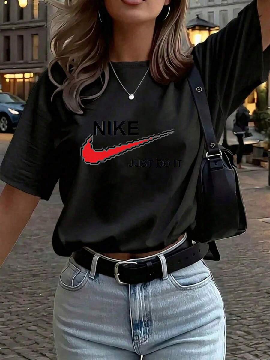 Women T-Shirts - Black - View 1