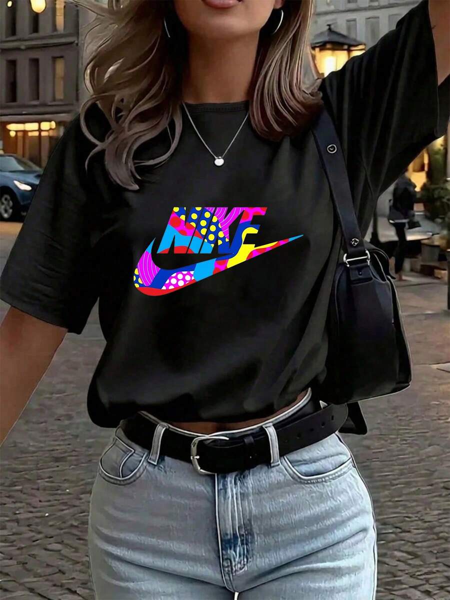 Women T-Shirts - Black - View 1