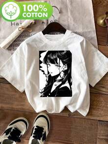 Women T-Shirts - Black - View 7