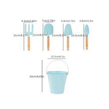 5Pcs Gardening Tool Set, Metal Shovel, Rake & Bucket For Planting And Outdoor Use - 5 Items - View 9