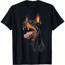 1 All Seasons Bernese Mountain Dog Print T-Shirt, Pure Cotton, Single Side Print, Round Neck, Short Sleeve, Unisex, Base Layer, 180g, 100% Cotton. - 顏色 9 - 查看 1