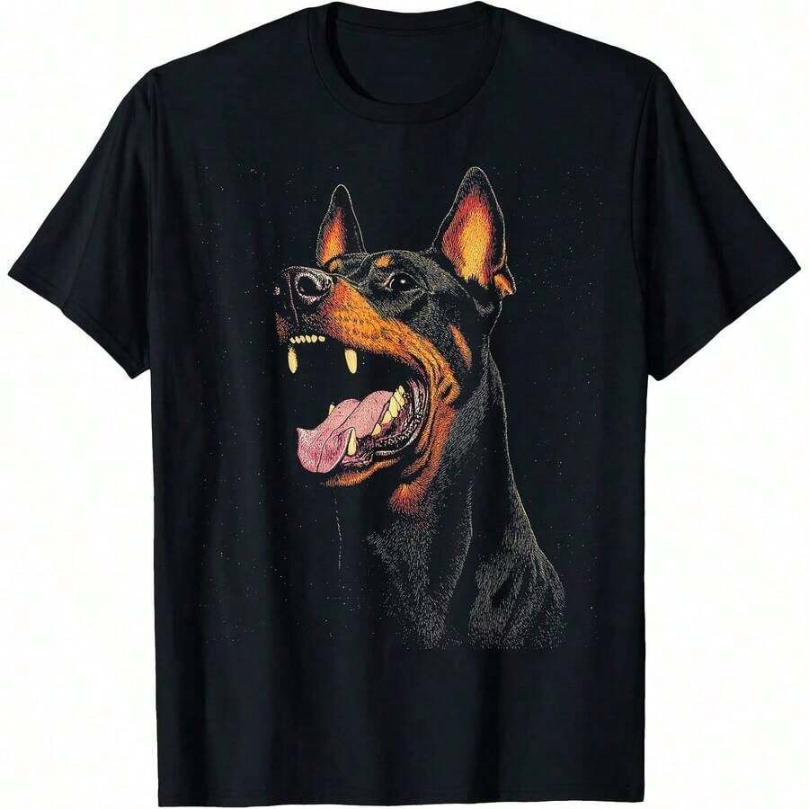 1 All Seasons Bernese Mountain Dog Print T-Shirt, Pure Cotton, Single Side Print, Round Neck, Short Sleeve, Unisex, Base Layer, 180g, 100% Cotton. - 顏色 9 - 查看 1