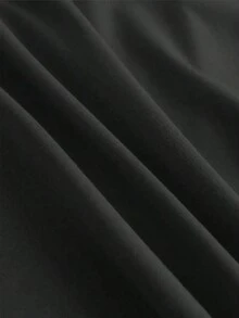 Ropa única Black White Camiseta de manga corta para uso en restaurante, tela duradera, ajuste cómodo, diseño elegante con estampado divertido, ideal para uso casual, top ligero y transpirable para uso diario - Negro - Ver 3