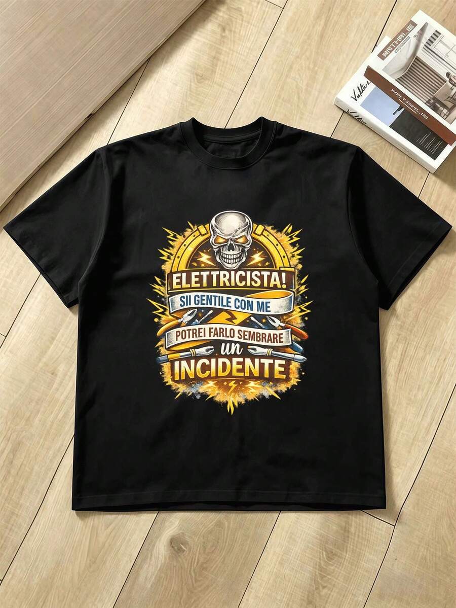 Men T-Shirts - Black - View 1