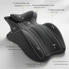 Butt Cushion For Couples, Couples Pillow For , Pillows Memory Foam, Butt Cushion For Couple Pregnancy Pillow Cushions For Bed, Provides  Support (Black B) - B Black - 查看 4
