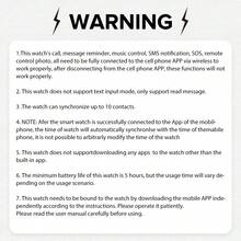 Multifunctional Smart Watch, Fashion Digital Watch, Supports Call And Music Control, Sports Watch Suitable For Men And Women - Multicolor - View 9