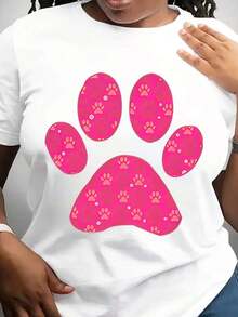 Versatile And Classic Women's Short-Sleeved T-Shirt, Casual Round Neck And Fashionable Summer Top, Easy To Match With Jeans And Shorts, Perfect For Casual Days. - 白色 - 查看 6