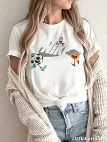 Women T-Shirts - White - View 1