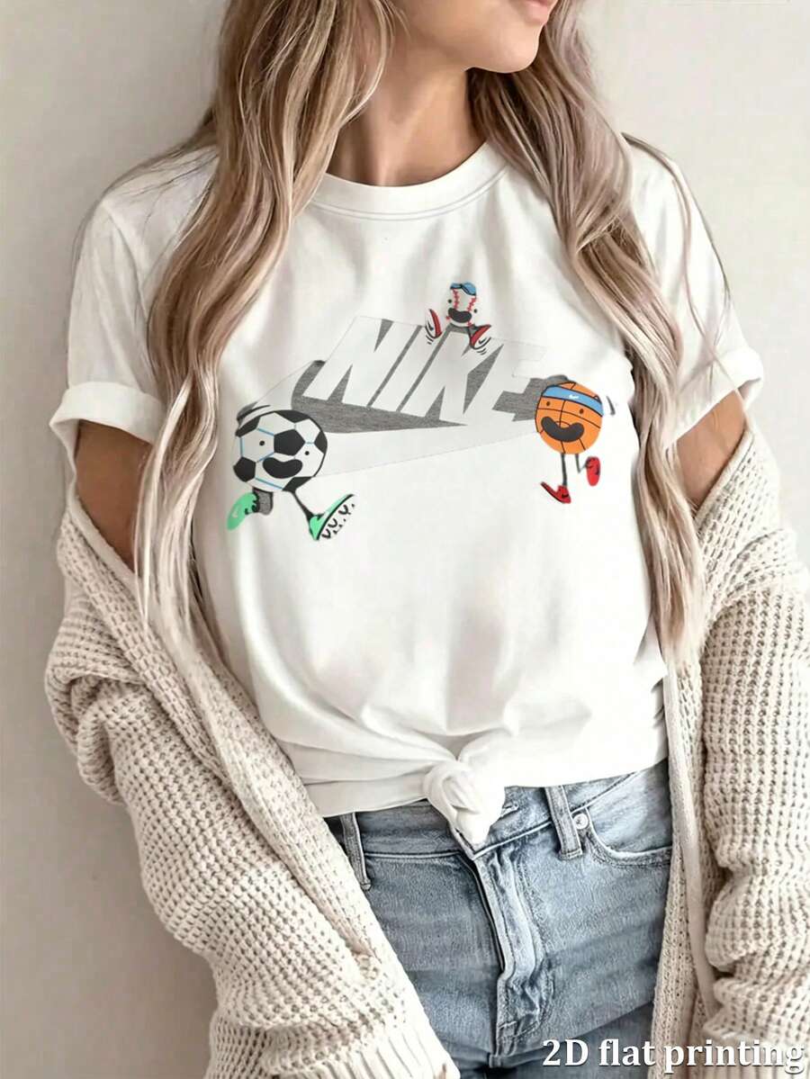 Women T-Shirts - White - View 1