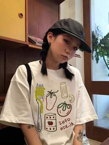 Women T-Shirts - White - View 3
