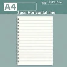 促销学校用品PP透明封面笔记本空白记事本方形A4 A5 B5 A6线圈笔记本横格空白笔记本纸质笔记本学生用线圈笔记本 - 透明封面筆記本 - 查看 19