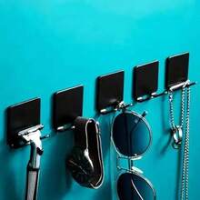 4 Rake Holder Cell Phone Plug Hook Utensils Black - Black - View 3