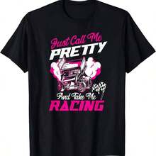 Camiseta de algodón puro de 180g para carreras de pista, carreras de velocidad, para novias, chicas y abuelas. - Negro - Ver 7