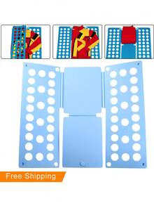 Shirt Folding Board, Shirt Storage Rack, T-Shirt Folding Board, Adult Quick And Easy Clothing Folding Tool, Minimalist Design, Suitable For Spring And Summer Tops - Multicolor - View 10