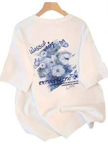 Women T-Shirts - [White] - View 2
