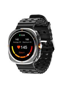 Microwear Reloj inteligente Ma27 Watch 7 ULTRA de 1,45 pulgadas con brújula, función de llamadas Bluetooth para hombres y mujeres. - Ver 1