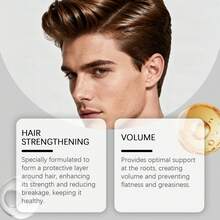 East Moon Hair Spray For Men, Leave-In, Volumizing, Smoothing, Moisturizing & Refreshing JMRG - 1 - View 2