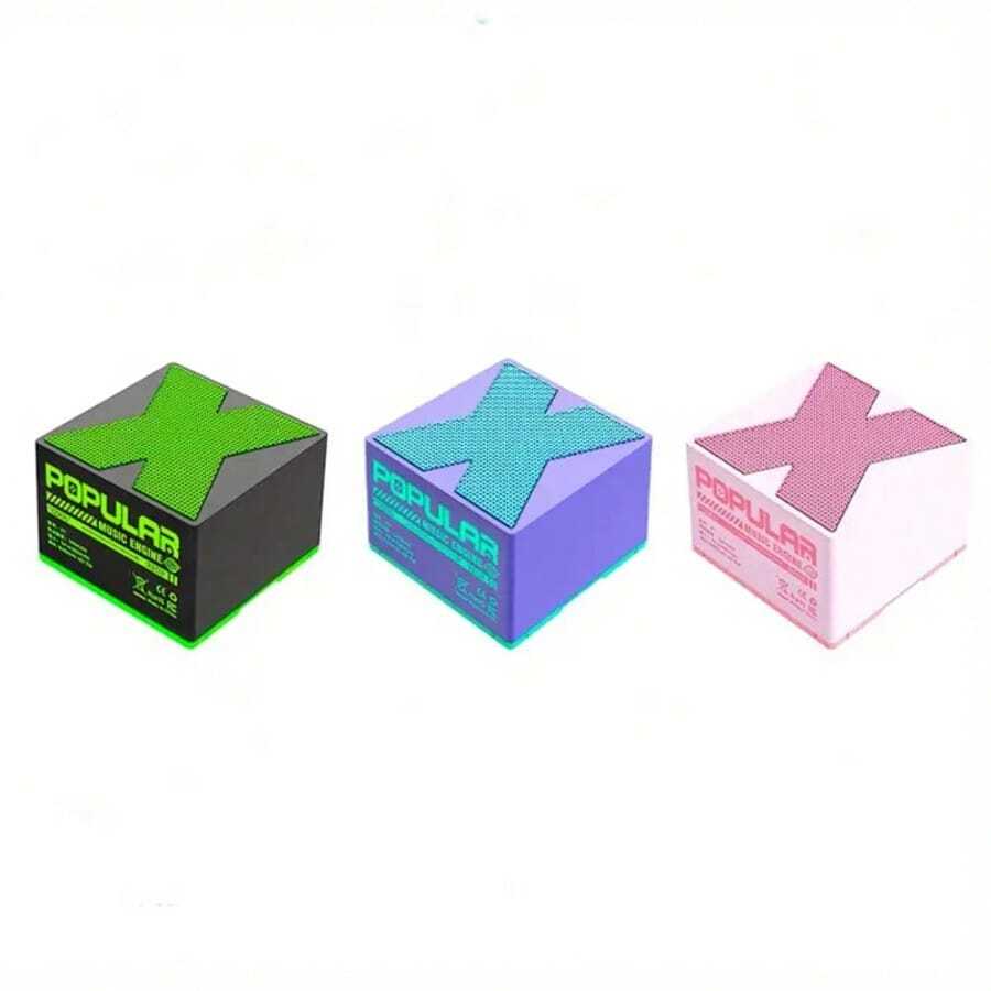 Wireless Bluetooth Speaker, Wireless Bluetooth Subwoofer, Powerful Bass, 360° Stereo Sound Effects, Mini Subwoofer - A - View 1