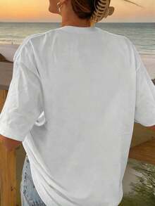 Women T-Shirts - White - View 2