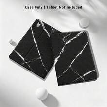 Motif Marmer, 1 buah Casing Pelindung Tablet/Desktop Flip Cover dengan Slot Pena, Kompatibel dengan Apple Generasi ke-10/ A16 Generasi ke-11/ Air 11/ 5/ 9/ Air/ Pro Generasi ke-11/ Air 8 (M4) 2026 (11/13 Inci) Casing Pelindung - MultiWarna - View 2